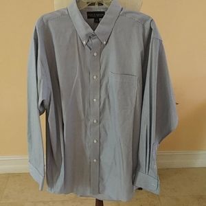 Croft And Barrow All Cotton Non- Iron Shirt.